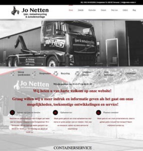 Website Jo Netten Metaal
